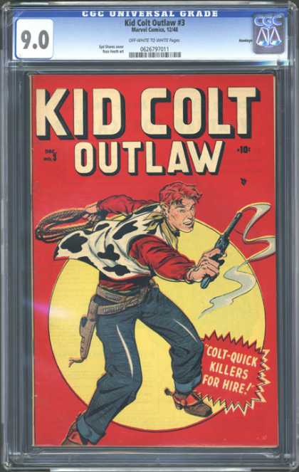 CGC Graded Comics - Kid Colt Outlaw #3 (CGC)