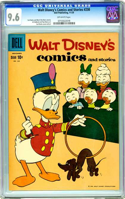 CGC Graded Comics - Walt Disney's Comics and Stories #230 (CGC)