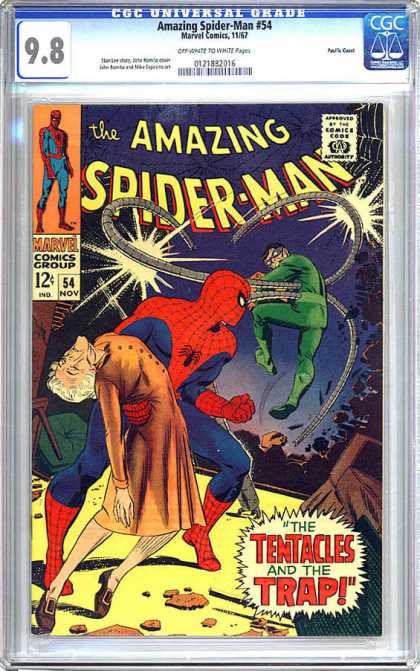 CGC Graded Comics - Amazing Spider-Man #54 (CGC)