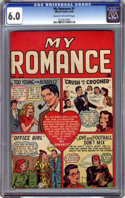 CGC Graded Comics - My Romance #1 (CGC)