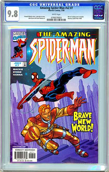CGC Graded Comics - Amazing Spider-Man #v2 #7 (CGC)