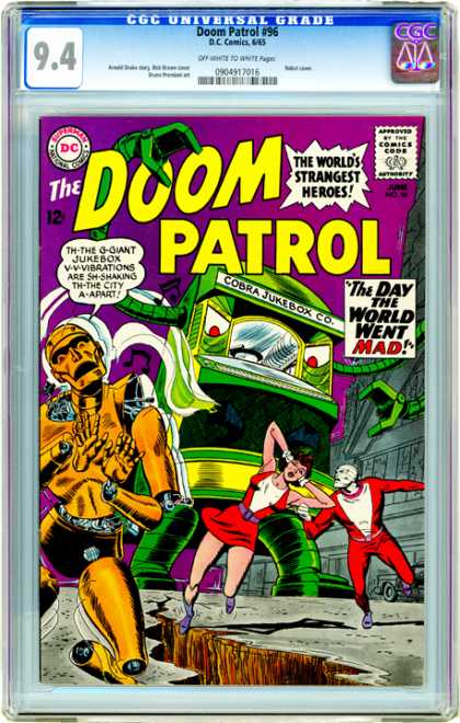 CGC Graded Comics - Doom Patrol #96 (CGC)