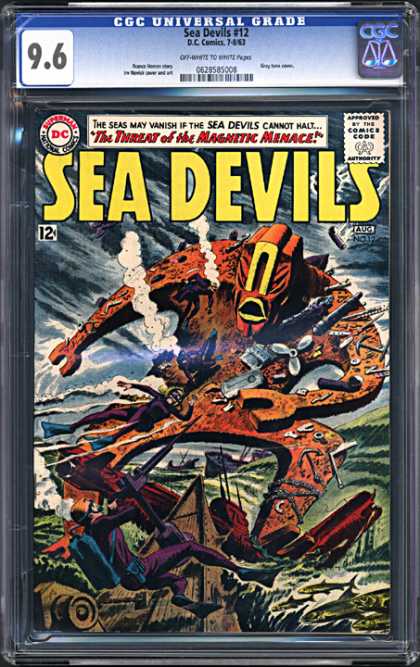 CGC Graded Comics - Sea Devils #12 (CGC)