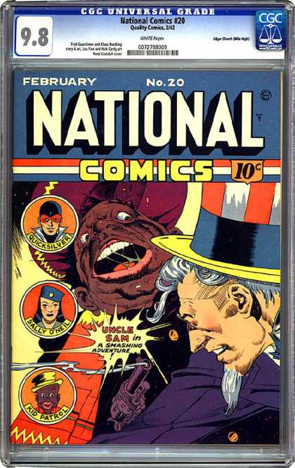 CGC Graded Comics - National Comics #20 (CGC)