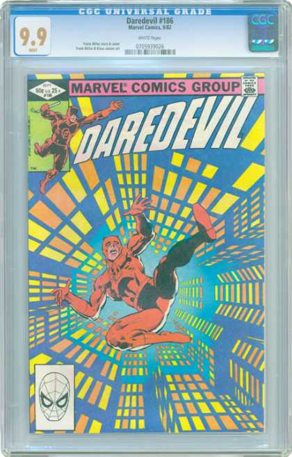CGC Graded Comics - Daredevil #186 (CGC)