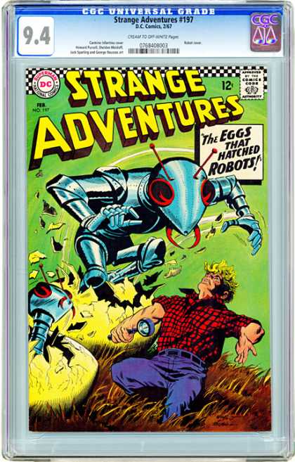 CGC Graded Comics - Strange Adventures #197 (CGC)