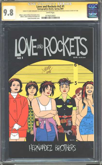 CGC Graded Comics - Love and Rockets #v2 #1 (CGC)