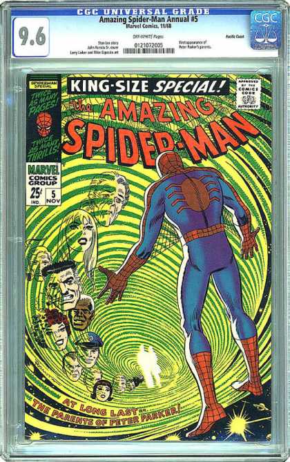 CGC Graded Comics - Amazing Spider-Man Annual #5 (CGC)