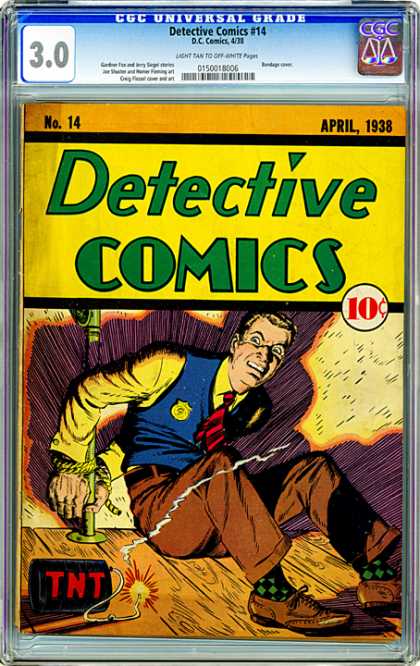 CGC Graded Comics - Detective Comics #14 (CGC)