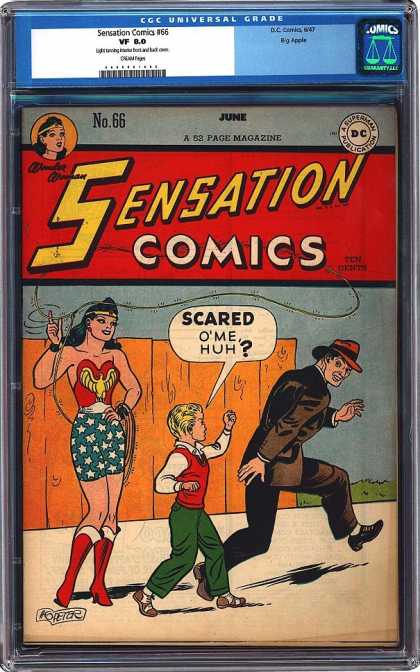CGC Graded Comics - Sensation Comics #66 (CGC)