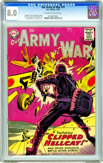 CGC Graded Comics - Our Army at War #76 (CGC)