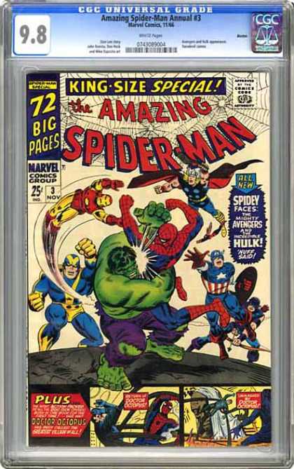 CGC Graded Comics - Amazing Spider-Man Annual #3 (CGC)