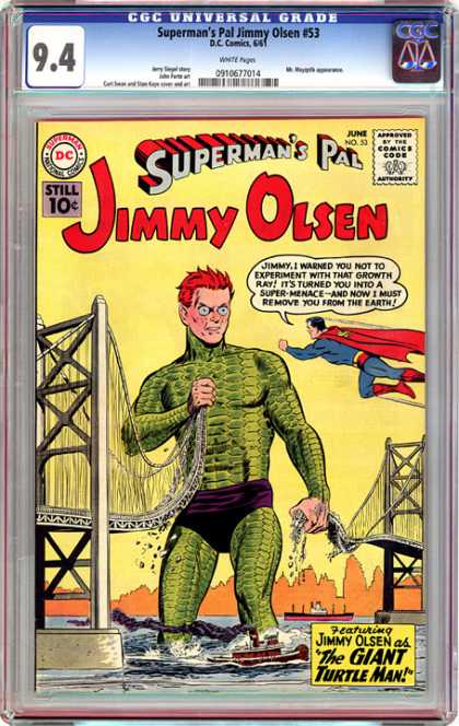 CGC Graded Comics - Superman's Pal Jimmy Olsen #53 (CGC)
