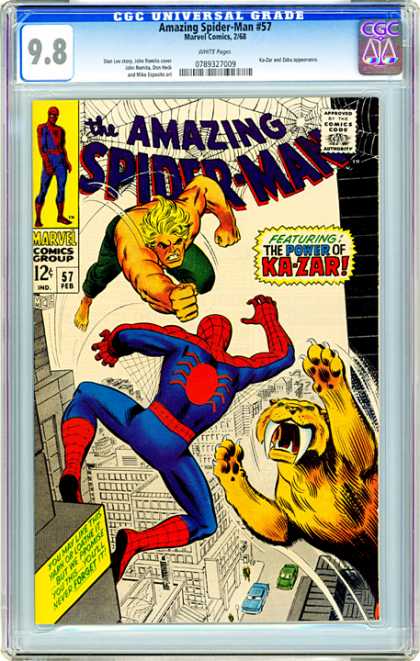 CGC Graded Comics - Amazing Spider-Man #57 (CGC)