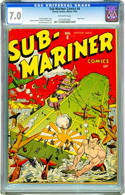 CGC Graded Comics - Sub-Mariner Comics #8 (CGC)