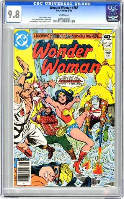 CGC Graded Comics - Wonder Woman #268 (CGC)