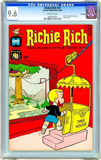 CGC Graded Comics - Richie Rich #45 (CGC)