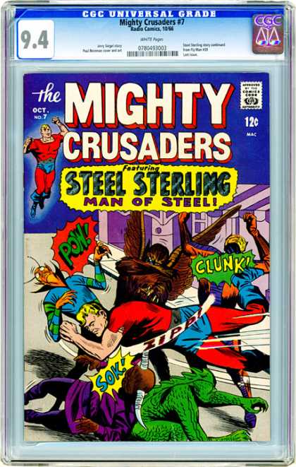 CGC Graded Comics - Mighty Crusaders #7 (CGC)
