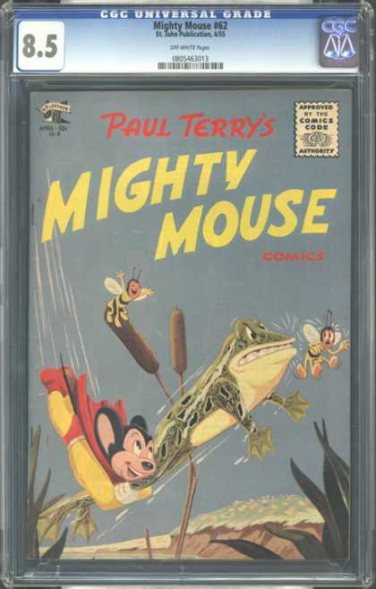 CGC Graded Comics - Mighty Mouse #62 (CGC)