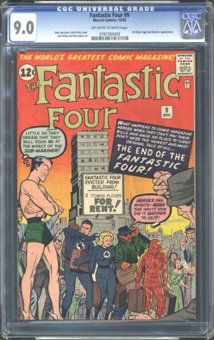 CGC Graded Comics - Fantastic Four #9 (CGC)