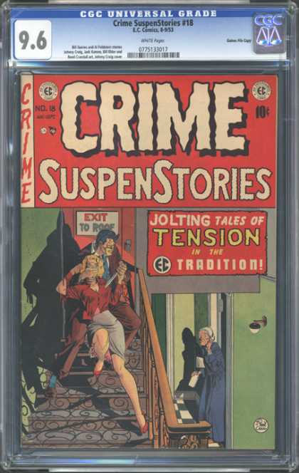 CGC Graded Comics - Crime SuspenStories #18 (CGC)