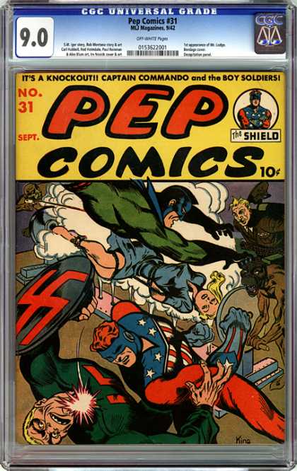 CGC Graded Comics - Pep Comics #31 (CGC)