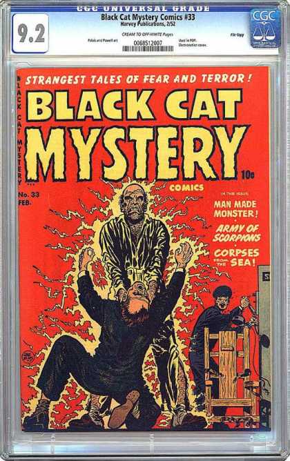 CGC Graded Comics - Black Cat Mystery Comics #33 (CGC)