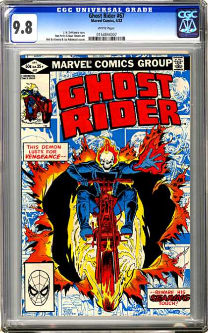 CGC Graded Comics - Ghost Rider #67 (CGC)