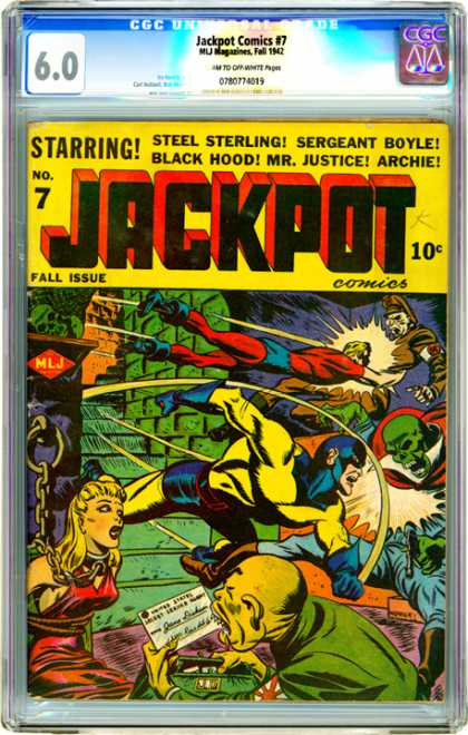 CGC Graded Comics - Jackpot Comics #7 (CGC)