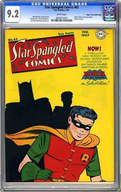 CGC Graded Comics - Star Spangled Comics #65 (CGC)