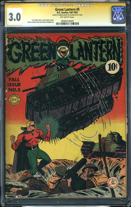 CGC Graded Comics - Green Lantern #5 (CGC)