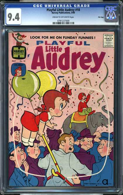 CGC Graded Comics - Playful Little Audrey #18 (CGC)