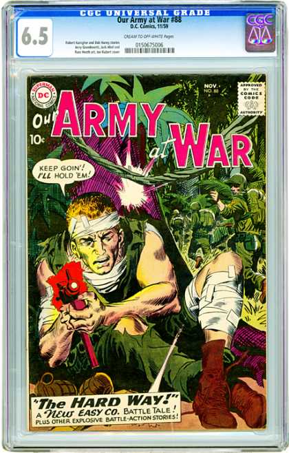 CGC Graded Comics - Our Army at War #88 (CGC)