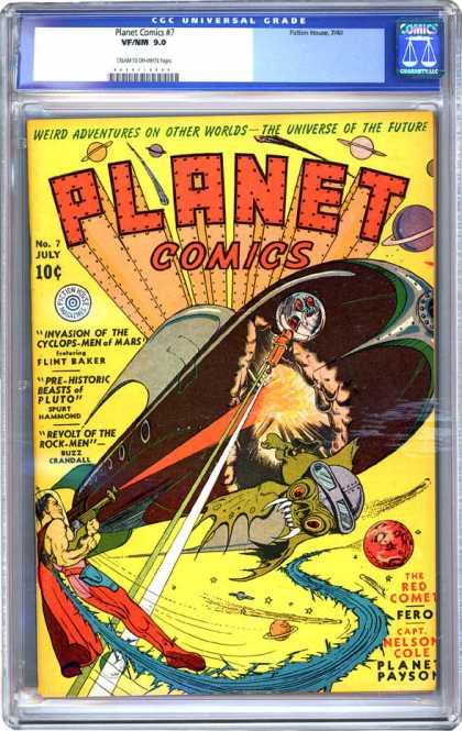 CGC Graded Comics - Planet Comics #7 (CGC)
