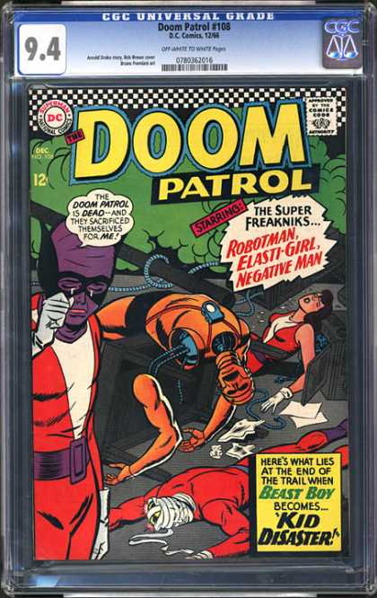 CGC Graded Comics - Doom Patrol #108 (CGC)