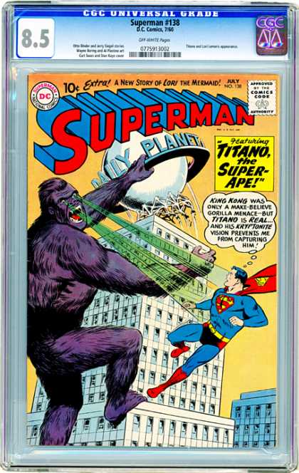 CGC Graded Comics - Superman #138 (CGC)