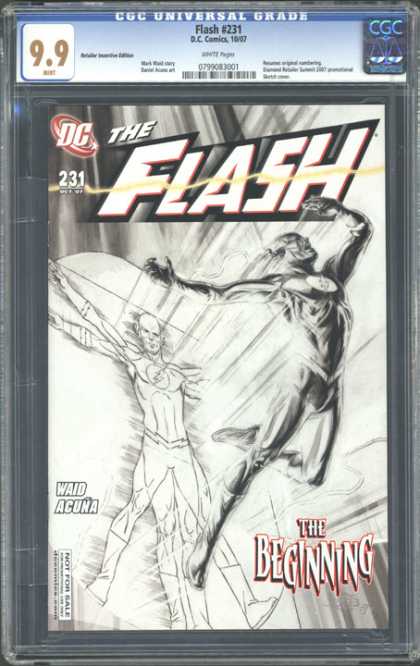 CGC Graded Comics - Flash #231 (CGC) - Dc - Flash - Dccomics - The Beggining - Waid Acuna