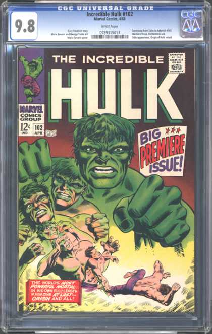 CGC Graded Comics - Incredible Hulk #102 (CGC)