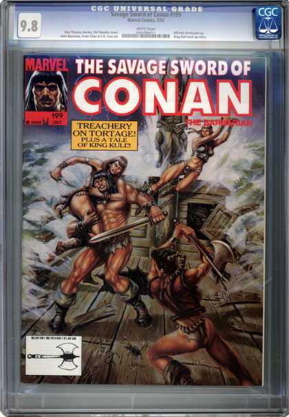 CGC Graded Comics - Savage Sword of Conan #199 (CGC)
