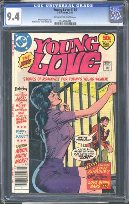 CGC Graded Comics - Young Love #124 (CGC) - Dc Comics - Young Love - 94 - Approved By The Comics Code Authority - Romance