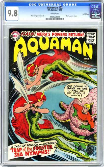 CGC Graded Comics - Aquaman #22 (CGC)