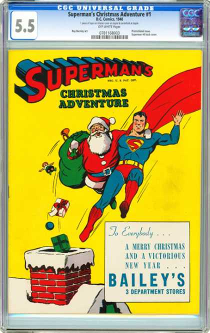 CGC Graded Comics - Superman's Christmas Adventure #1 (CGC)