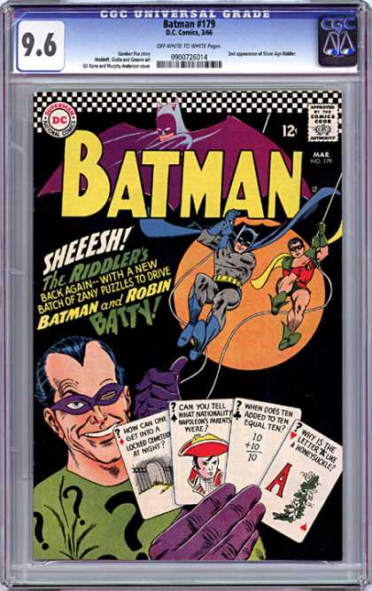 CGC Graded Comics - Batman #179 (CGC)