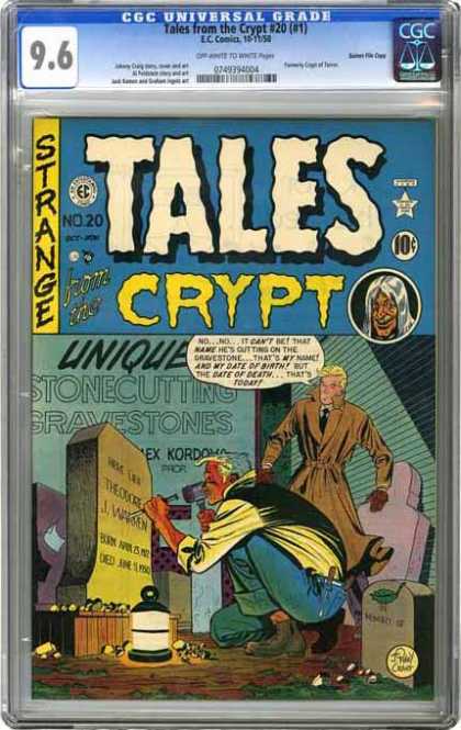 CGC Graded Comics - Tales from the Crypt #20 (#1) (CGC)