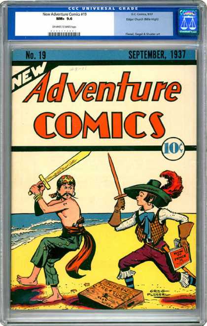 CGC Graded Comics - New Adventure Comics #19 (CGC)