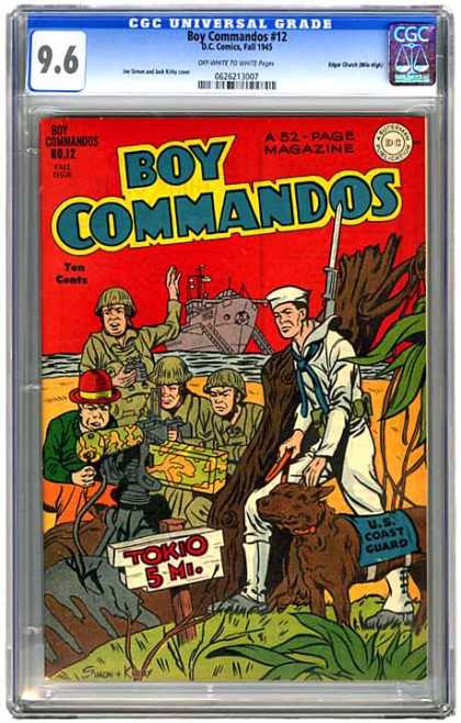 CGC Graded Comics - Boy Commandos #12 (CGC)