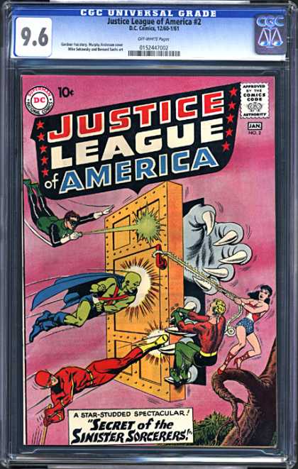 CGC Graded Comics - Justice League of America #2 (CGC)