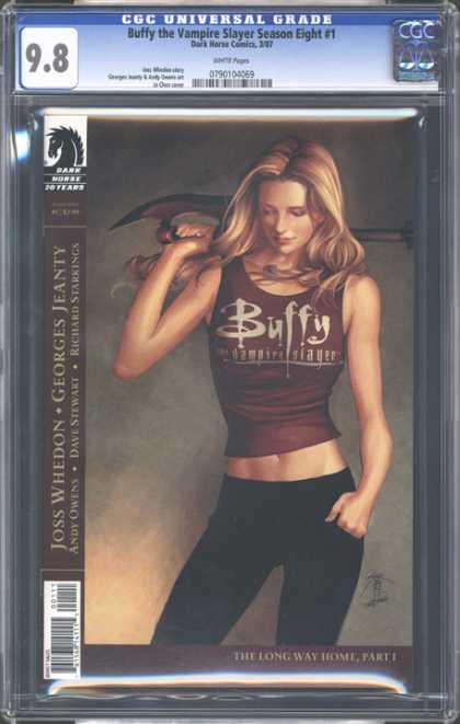 CGC Graded Comics - Buffy the Vampire Slayer Season Eight #1 (CGC) - 98 - Buffy - Buffy The Vampire Slayer Season Eight 1 - 1 - Dark Horse