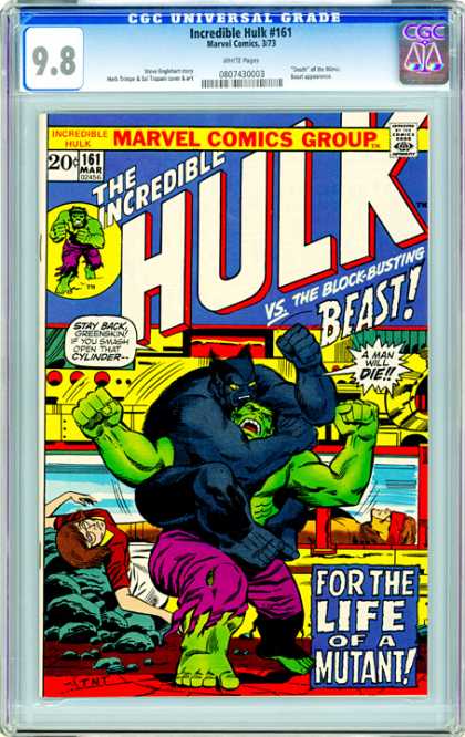 CGC Graded Comics - Incredible Hulk #161 (CGC)