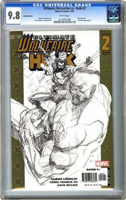 CGC Graded Comics - Ultimate Wolverine vs. Hulk #2 (CGC)